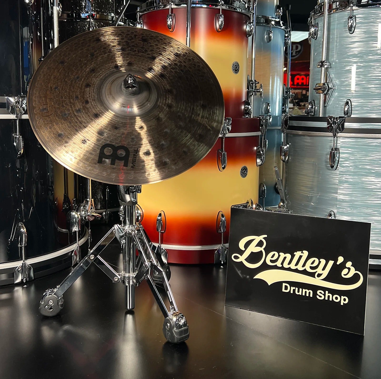 Platillo crash extrafino martillado personalizado de aleación pura de 16" Meinl PAC16ETHC